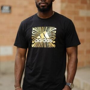 Adidas Men's Black T-Shirt